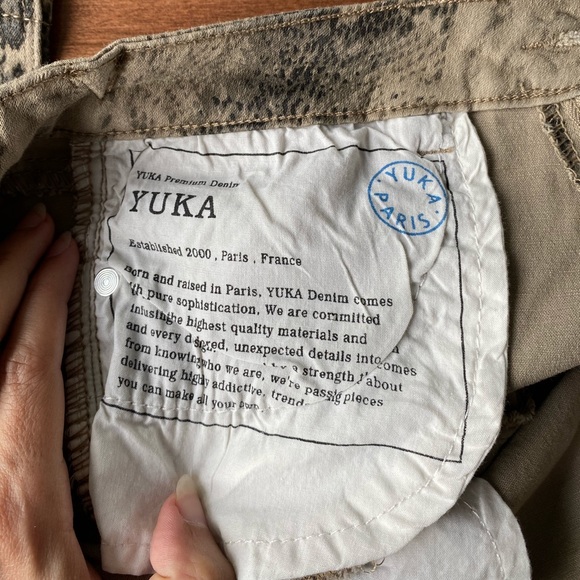 Yuka snake print skinny jeans pants - Picture 11 of 14